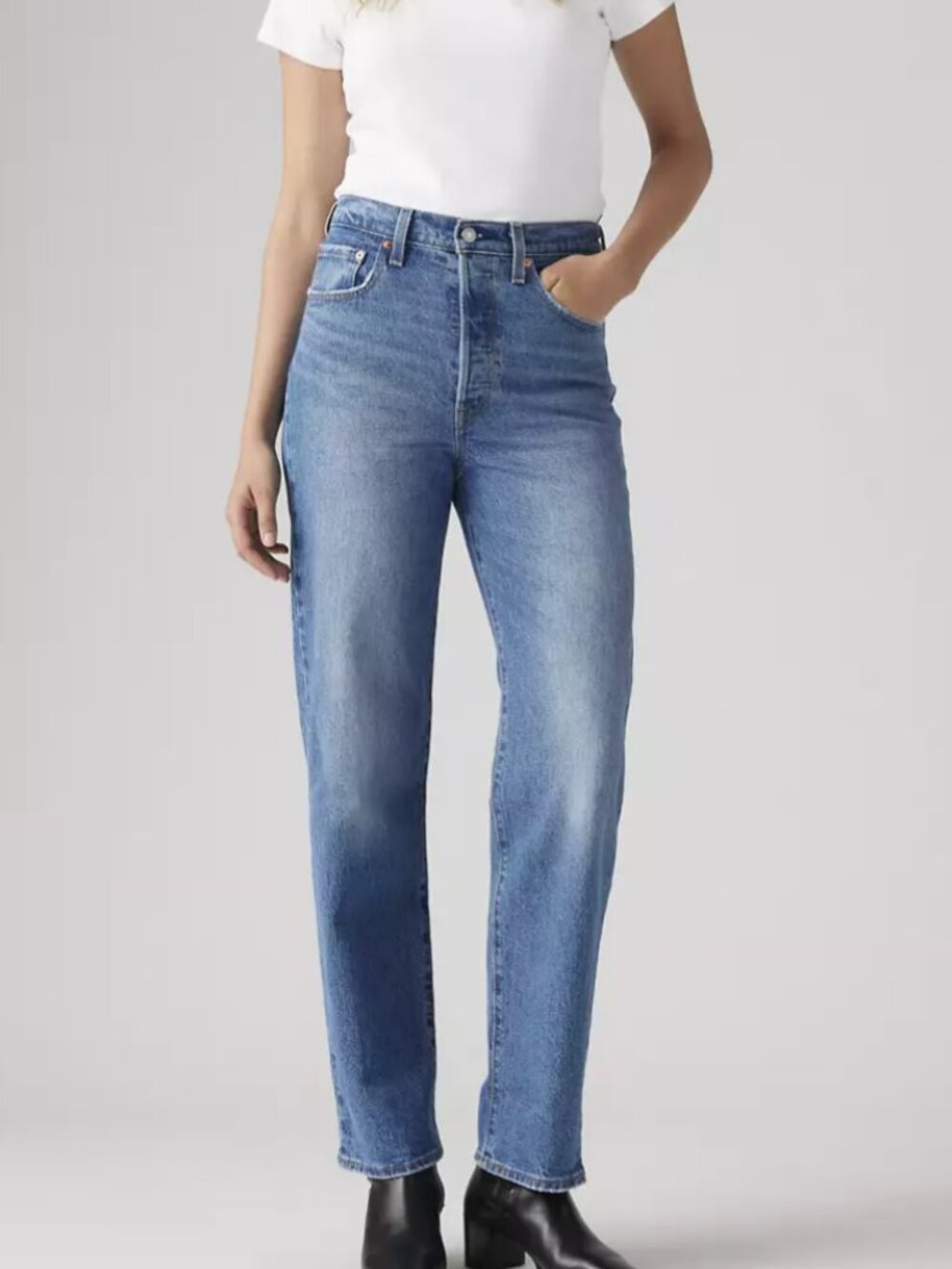 Levi's Ribcage Straight Ankle Women's Jeans Size 28